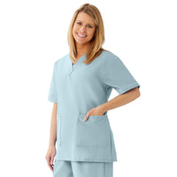 Load image into Gallery viewer, AngelStat Women's 2 - Pocket Scrub Tops (Style 893) - American Hospital Supply
