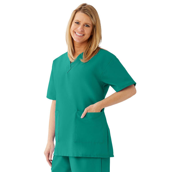 AngelStat Women's 2 - Pocket Scrub Tops (Style 893) - American Hospital Supply