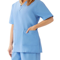 Load image into Gallery viewer, AngelStat Women's 2 - Pocket Scrub Tops (Style 893) - American Hospital Supply
