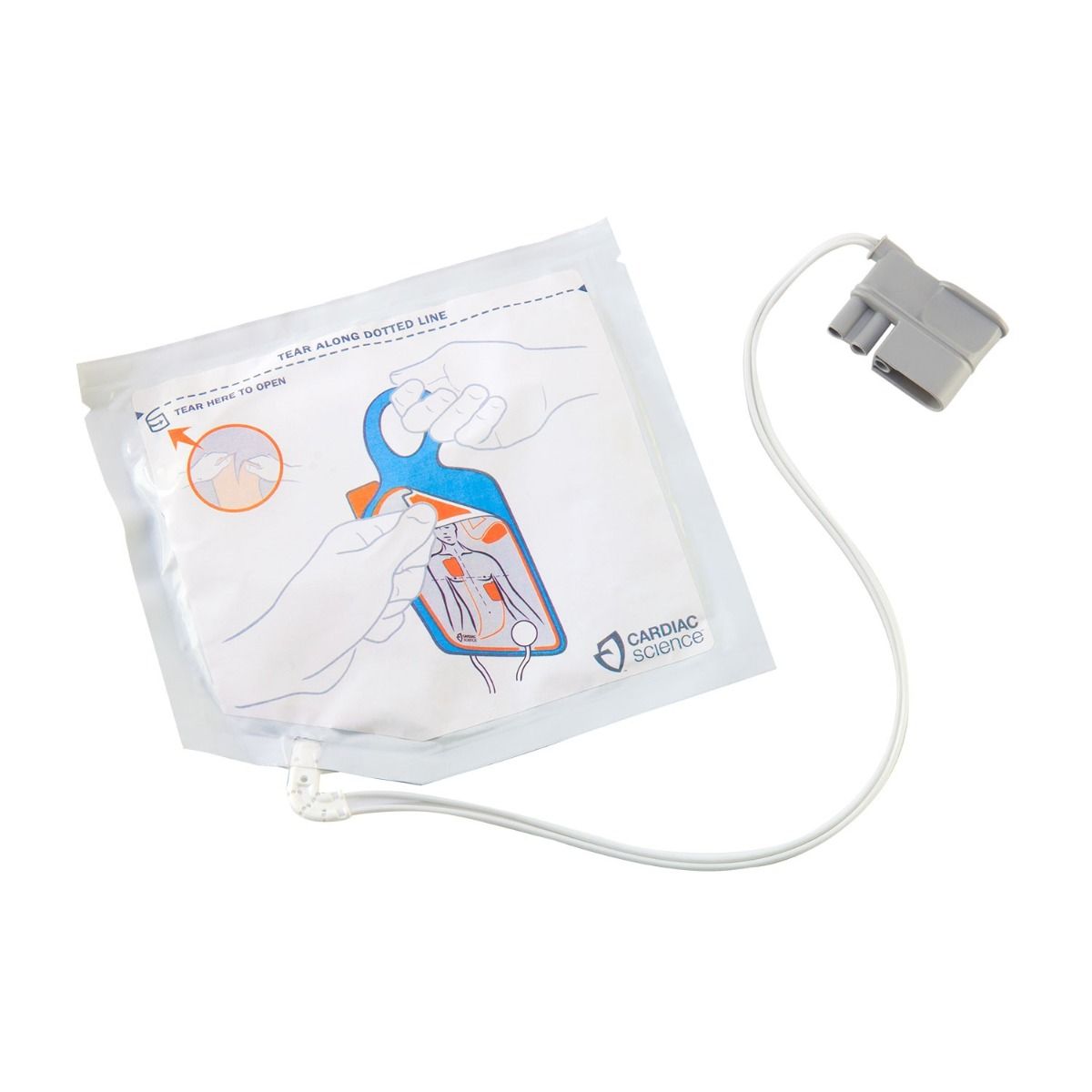 Cardiac Science Powerheart G5 Adult Intellisense Defibrillation Electrode Pads - American Hospital Supply