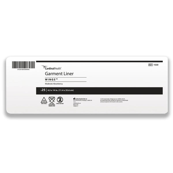 Cardinal Health, Garment Liner, Wings, 6.5" x 17" - American Hospital Supply