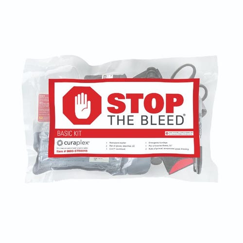 Curaplex Stop the Bleed, Basic Kit Vacuum Sealed - American Hospital Supply