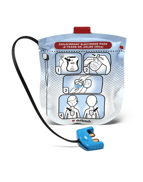 Defibtech Lifeline View / ECG / Pro Pediatric Pads - American Hospital Supply