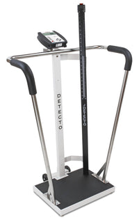 Load image into Gallery viewer, Detecto Digital Bariatric Scale with Platform, Height Rod - 600 lb x 0.2 lb - American Hospital Supply
