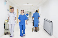 Load image into Gallery viewer, Detecto Digital Wall Mount Wheelchair Scale with Fold Down Platform, AC Adapter - American Hospital Supply
