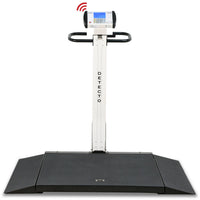 Load image into Gallery viewer, Detecto Digital Wheelchair Scale with Folding Column, BT/ WiFi, 450 x 0.1 kg - American Hospital Supply
