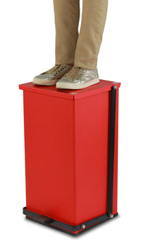 Load image into Gallery viewer, Detecto Step - On Can, 4 Gallon, 16 Quart, Red - American Hospital Supply
