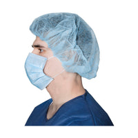 Load image into Gallery viewer, Dukal™ Bouffant Cap with Elastic Closure, Blue - One Size Fits Most - American Hospital Supply
