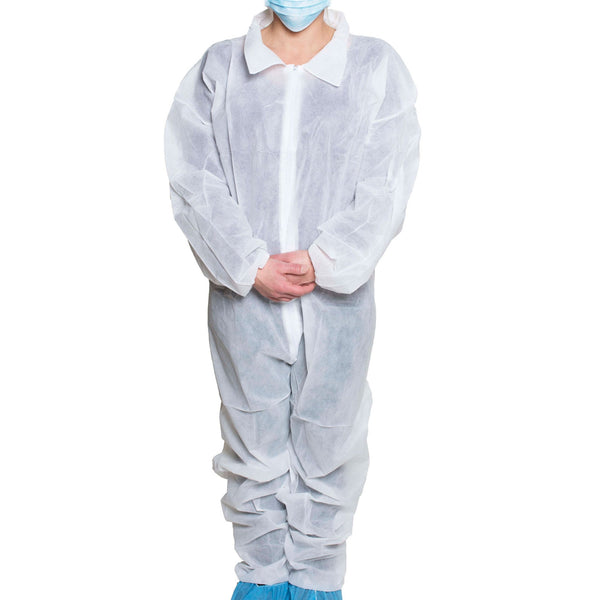 Dukal Coverall, White - American Hospital Supply