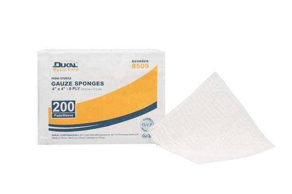 Dukal™ NonSterile Gauze Sponge, 4 x 4 Inch - American Hospital Supply