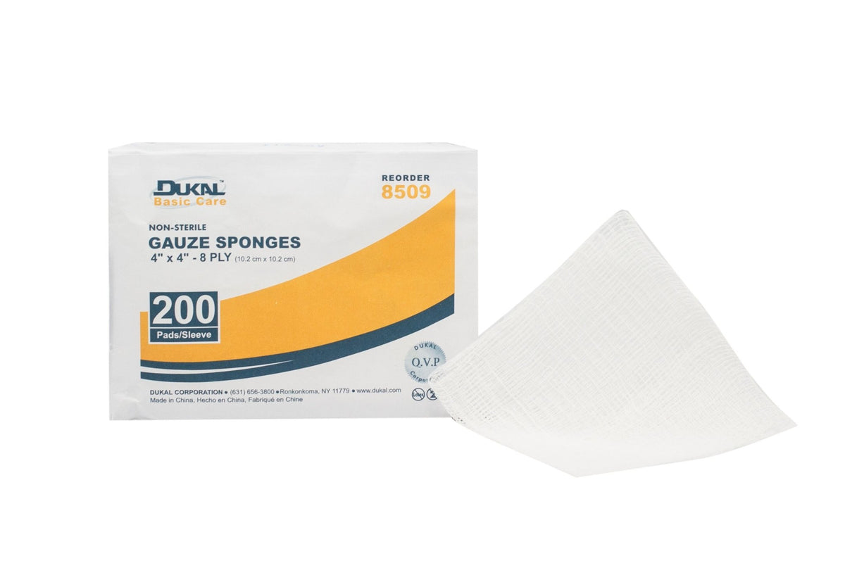 Dukal™ NonSterile Gauze Sponge, 4 x 4 Inch - American Hospital Supply