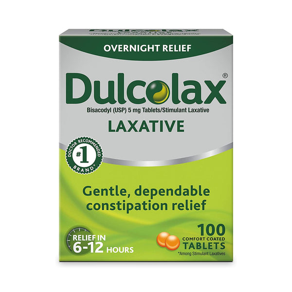 Dulcolax Tablet 100 per Box 5 mg Strength Bisacodyl USP - American Hospital Supply