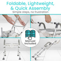 Load image into Gallery viewer, EasyRinse Shower Chair - American Hospital Supply

