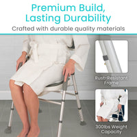 Load image into Gallery viewer, EasyRinse Shower Chair - American Hospital Supply
