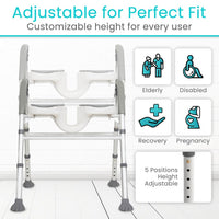 Load image into Gallery viewer, EasyRinse Shower Chair - American Hospital Supply
