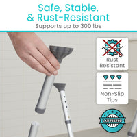 Load image into Gallery viewer, EasyRinse Shower Chair - American Hospital Supply
