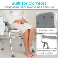 Load image into Gallery viewer, EasyRinse Shower Chair - American Hospital Supply
