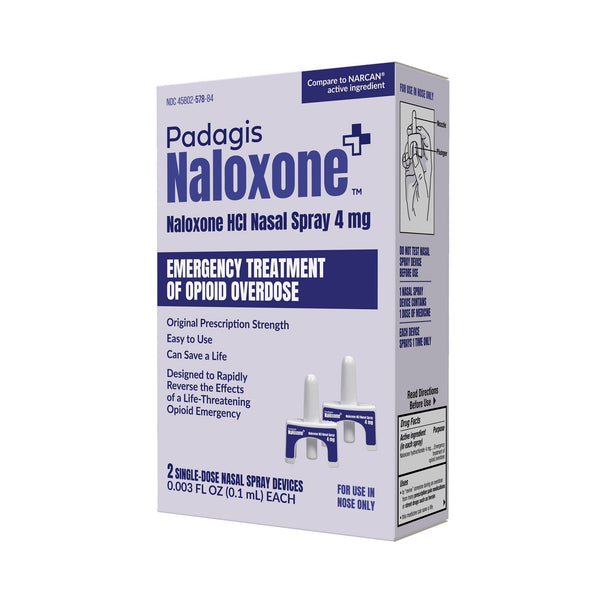 Emergency Opiate Antagonist Naloxone HCl Nasal Spray 0.1 mL Single-Dose Device - American Hospital Supply