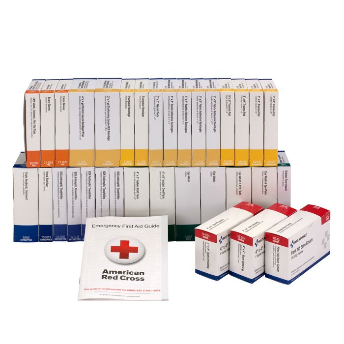 First Aid Kit Refill, ANSI Class B Compliant , 100 Persons - American Hospital Supply
