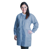 Load image into Gallery viewer, FitMe™ Lab Coat 3 - Layer SMS Disposable - American Hospital Supply
