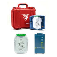 Load image into Gallery viewer, HeartStart OnSite AED with Plastic Waterproof Shell Carry Case - American Hospital Supply
