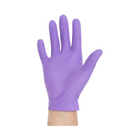Load image into Gallery viewer, O&amp;M Halyard Inc Purple Nitrile-Xtra Extended Cuff Length Exam Glove, Extra Large
