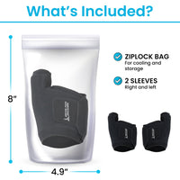Load image into Gallery viewer, Hot And Cold Bunion Ice Sleeves
