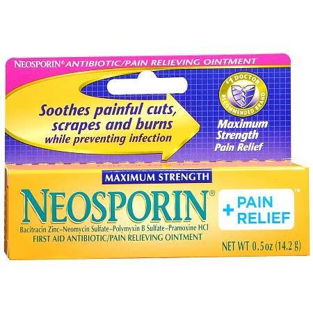 J & J Sales First Aid Antibiotic with Pain Relief Neomycin Sulfate Tube - American Hospital Supply