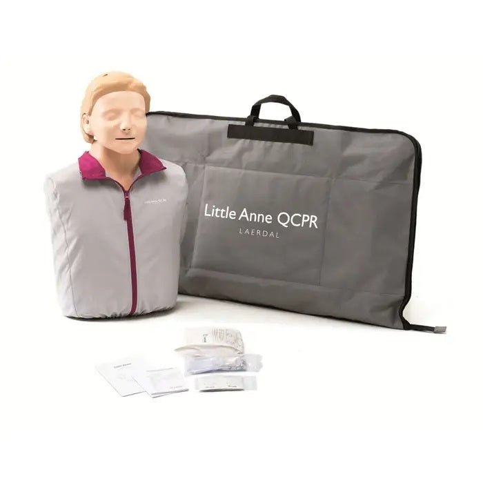 Laerdal Little Anne QCPR with Soft Pack/Training Mat - American Hospital Supply