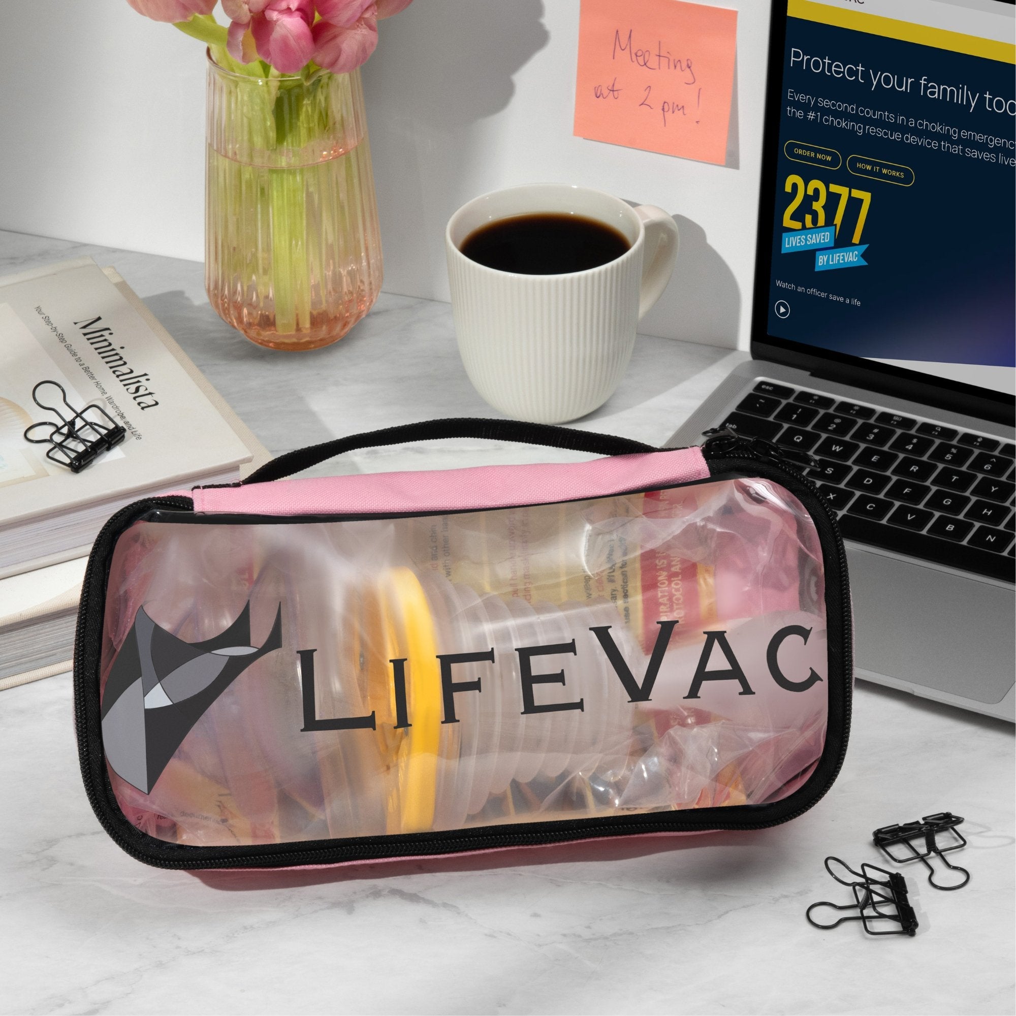 LifeVac Travel Kit, Portable Anti-Choking Device with Adult & Pediatri