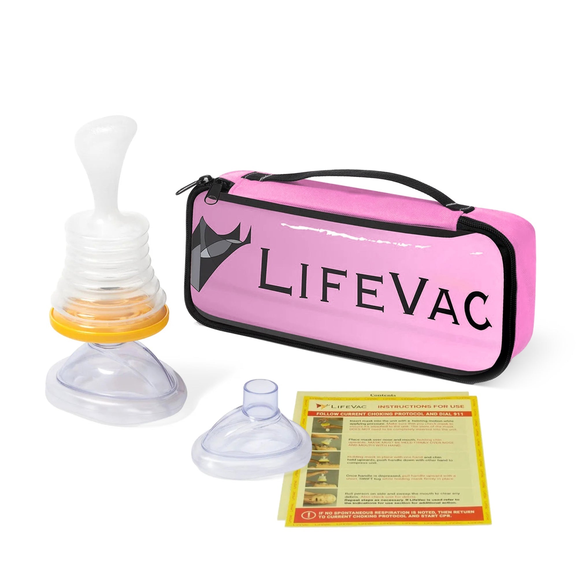 LifeVac Travel Kit, Portable Anti-Choking Device with Adult & Pediatri