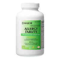 Load image into Gallery viewer, Major Pharmaceuticals Allergy Relief Major 4 mg Strength Tablet 1,000 per Bottle - American Hospital Supply
