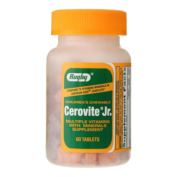 Major Pharmaceuticals Multivitamin Supplement Cerovite Strength Chewable Tablet - American Hospital Supply