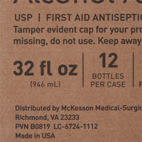 Load image into Gallery viewer, McKesson Antiseptic Isopropyl Alcohol Brand Topical Liquid 32 oz. Bottle - American Hospital Supply
