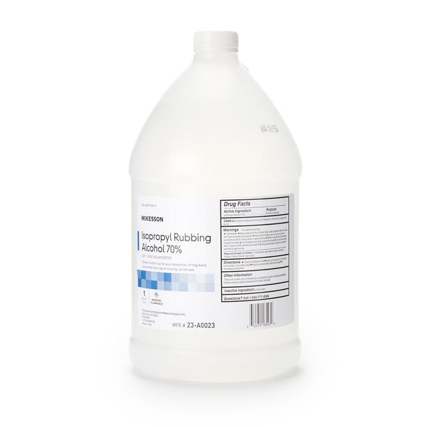 McKesson Antiseptic Isopropyl Alcohol Topical Liquid 1 gal. Bottle - American Hospital Supply