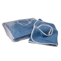 Load image into Gallery viewer, McKesson Bib Hook and Loop Closure Reusable Terry Cloth Blue - American Hospital Supply
