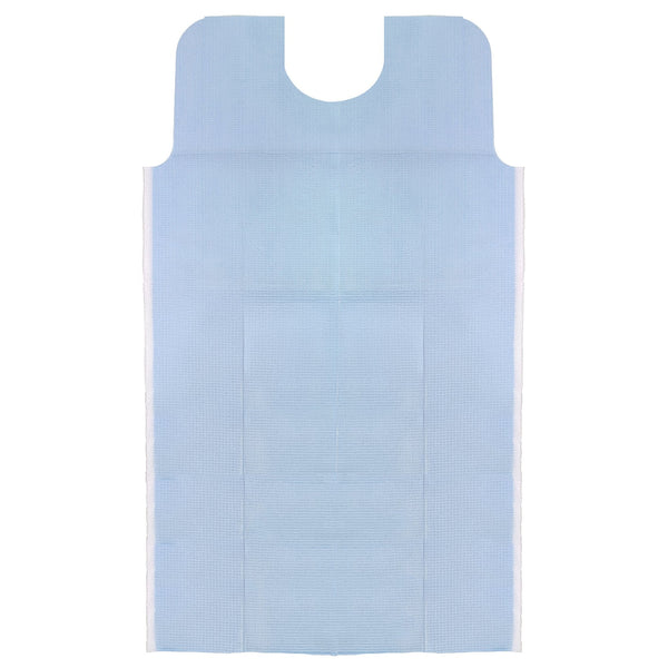 Mckesson Dental Bib Tidi 29 X 42 Inch Blue - American Hospital Supply