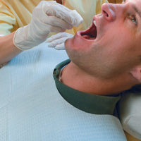 Load image into Gallery viewer, Mckesson Dental Bib Tidi 29 X 42 Inch Blue - American Hospital Supply
