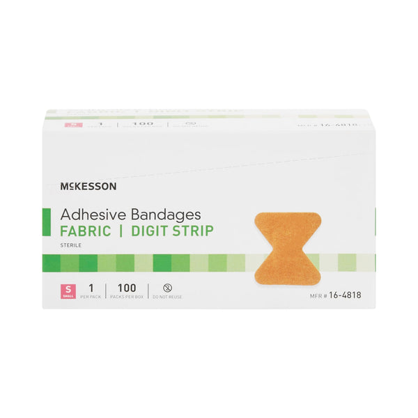 McKesson Fingertip Tan Adhesive Strip - American Hospital Supply