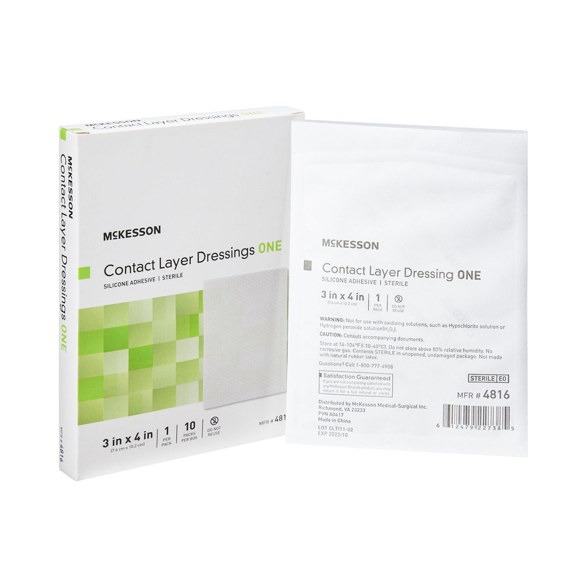 McKesson Silicone Wound Contact Layer Dressing - American Hospital Supply