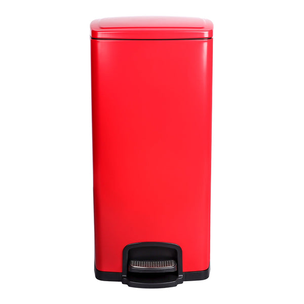 McKesson Trash Can 32 Quart / 8 gal. Metal Square - American Hospital Supply