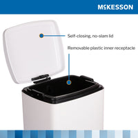 Load image into Gallery viewer, McKesson Trash Can 32 Quart / 8 gal. Metal Square - American Hospital Supply
