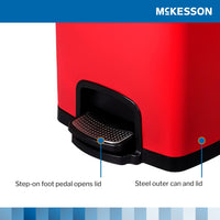 Load image into Gallery viewer, McKesson Trash Can 32 Quart / 8 gal. Metal Square - American Hospital Supply
