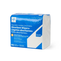 Load image into Gallery viewer, Medline Absorbent Wipers+ Dry Wipes, 12" x 12" - American Hospital Supply
