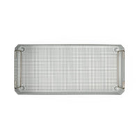 Load image into Gallery viewer, Medline Aluminum Instrument Sterilization Tray, Full Size, 21.1" x 9.5" x 4" - American Hospital Supply
