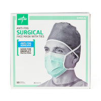 Load image into Gallery viewer, Medline ASTM Level 1 Surgical Face Mask with Anti - Fog and Ties - American Hospital Supply
