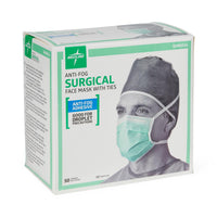 Load image into Gallery viewer, Medline ASTM Level 1 Surgical Face Mask with Anti - Fog and Ties - American Hospital Supply
