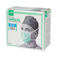 Load image into Gallery viewer, Medline ASTM Level 1 Surgical Face Mask with Anti - Fog and Ties - American Hospital Supply

