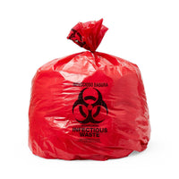 Load image into Gallery viewer, Medline Biohazard Liner, Red, 40" x 55", 3.0 Mil, Flat - American Hospital Supply
