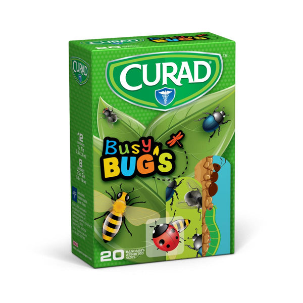Medline CURAD Bandages, Busy Bugs, Assorted Sizes - American Hospital Supply